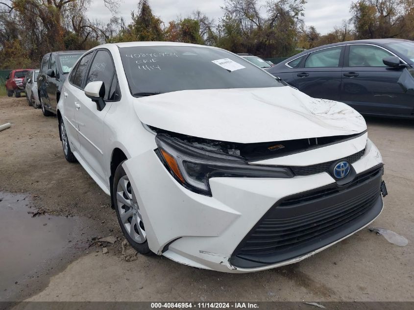 2024 Toyota Corolla Hybrid Le VIN: JTDBDMHE2RJ005616 Lot: 40846954