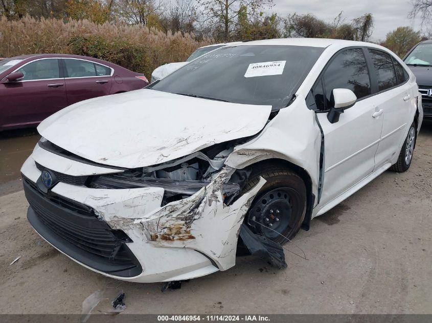 2024 Toyota Corolla Hybrid Le VIN: JTDBDMHE2RJ005616 Lot: 40846954