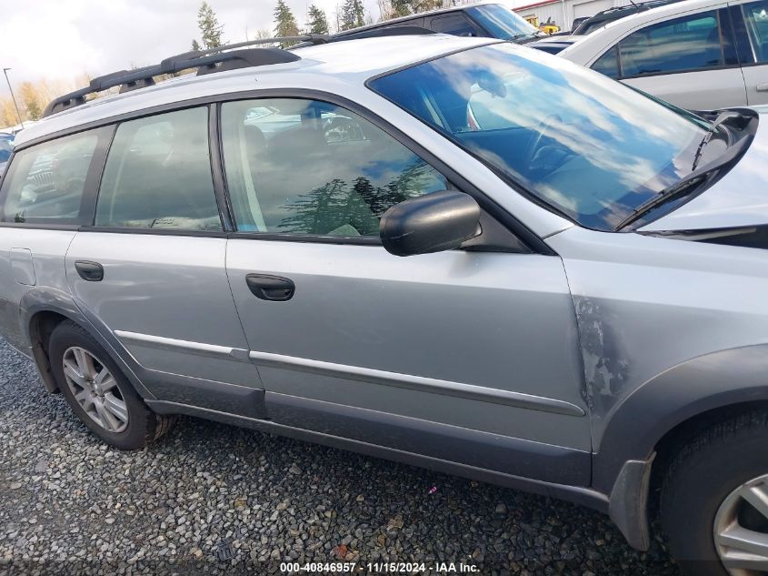 2005 Subaru Outback 2.5I VIN: 4S4BP61C157343491 Lot: 40846957