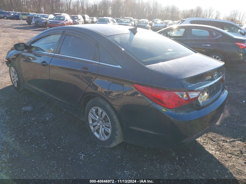 2012 Hyundai Sonata Gls VIN: 5NPEB4AC2CH449123 Lot: 40846972