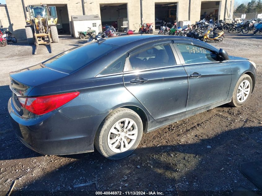 2012 Hyundai Sonata Gls VIN: 5NPEB4AC2CH449123 Lot: 40846972