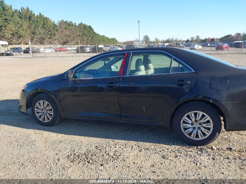 2012 Toyota Camry Le VIN: 4T4BF1FK6CR245292 Lot: 40846974