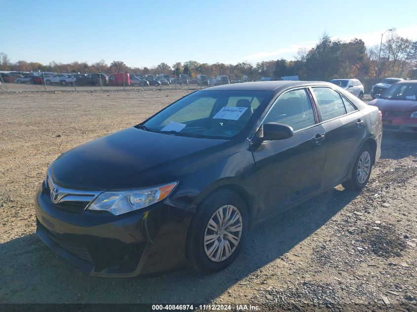 2012 Toyota Camry Le VIN: 4T4BF1FK6CR245292 Lot: 40846974