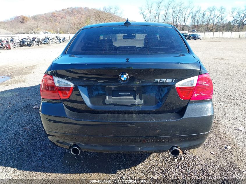 2008 BMW 335I VIN: WBAVB73518VH23872 Lot: 40846977