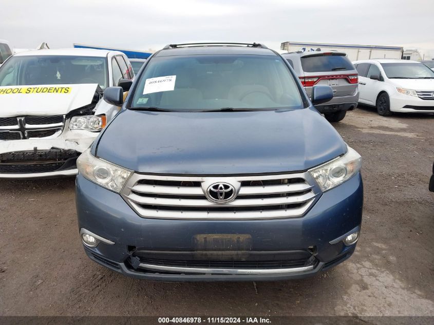 2013 Toyota Highlander Base Plus V6 VIN: 5TDBK3EH1DS238798 Lot: 40846978