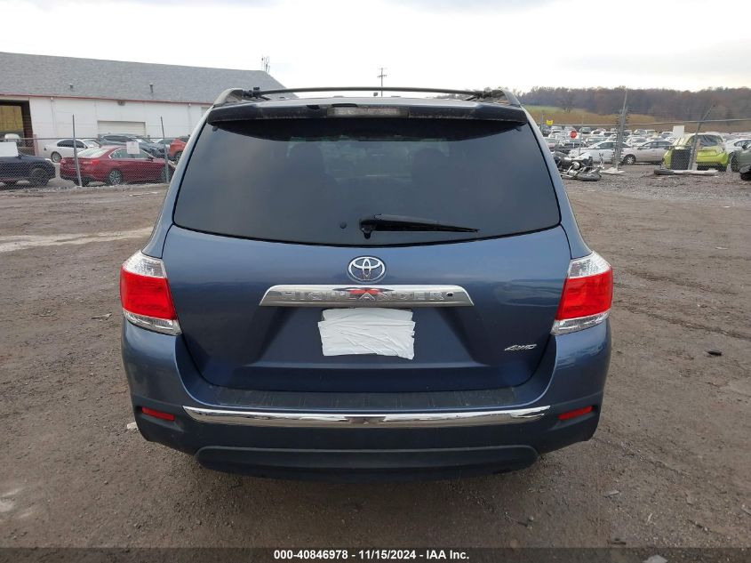 2013 Toyota Highlander Base Plus V6 VIN: 5TDBK3EH1DS238798 Lot: 40846978