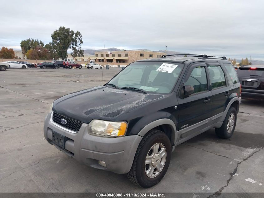 2001 Ford Escape Xlt VIN: 1FMYU04121KF79245 Lot: 40846988