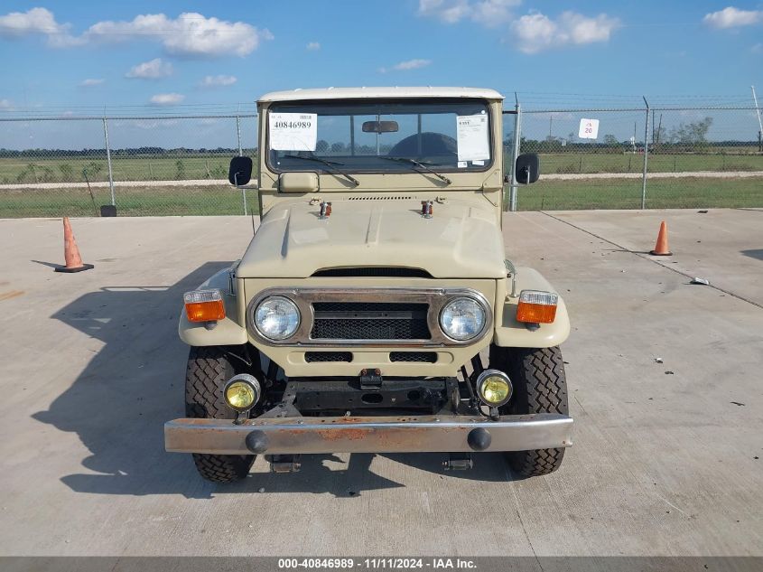 1978 Toyota Land Cruiser VIN: FJ45178972 Lot: 40846989