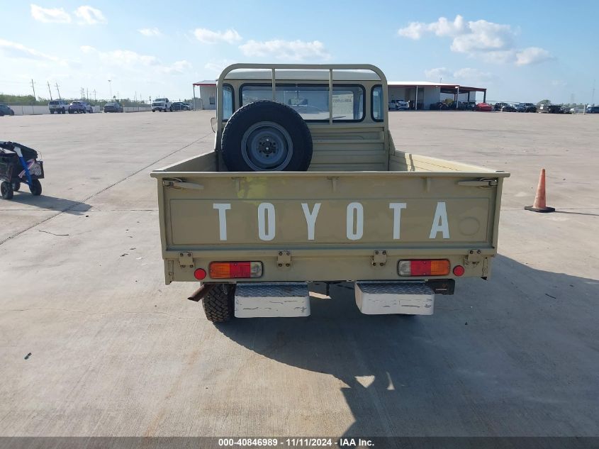 1978 Toyota Land Cruiser VIN: FJ45178972 Lot: 40846989