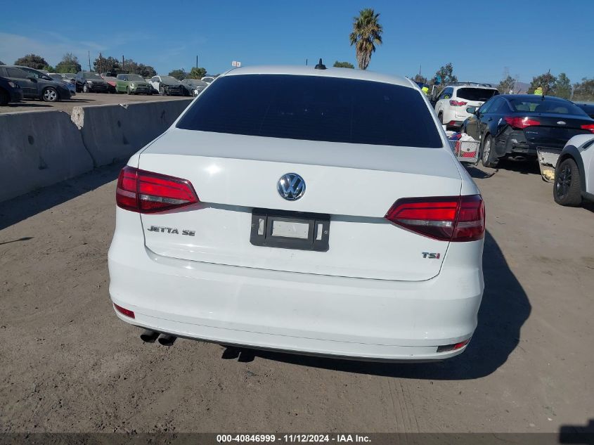 2017 Volkswagen Jetta 1.4T Se VIN: 3VWDB7AJ1HM241888 Lot: 40846999