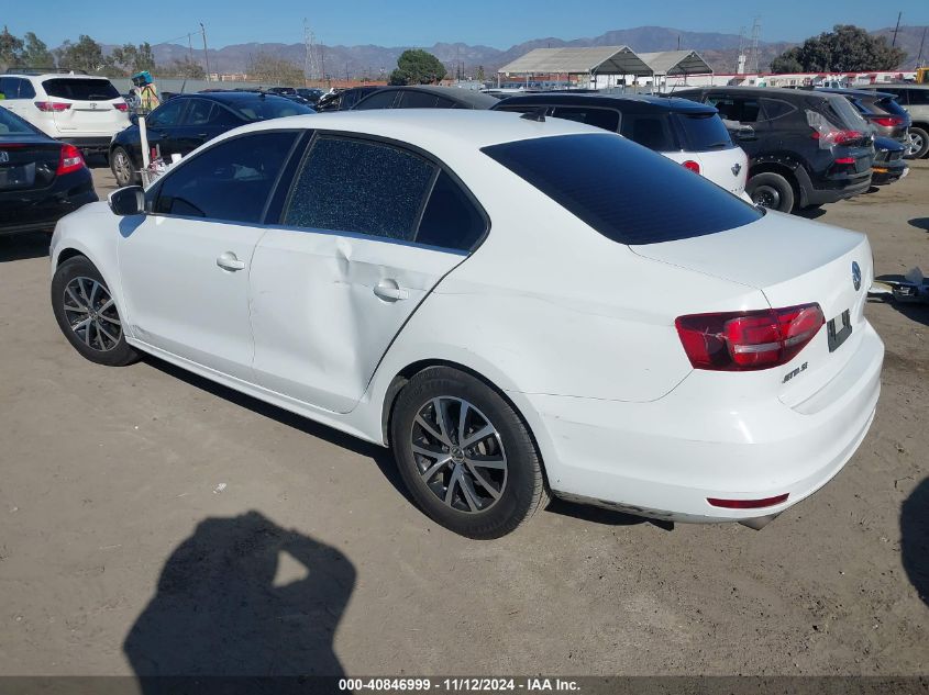 2017 Volkswagen Jetta 1.4T Se VIN: 3VWDB7AJ1HM241888 Lot: 40846999