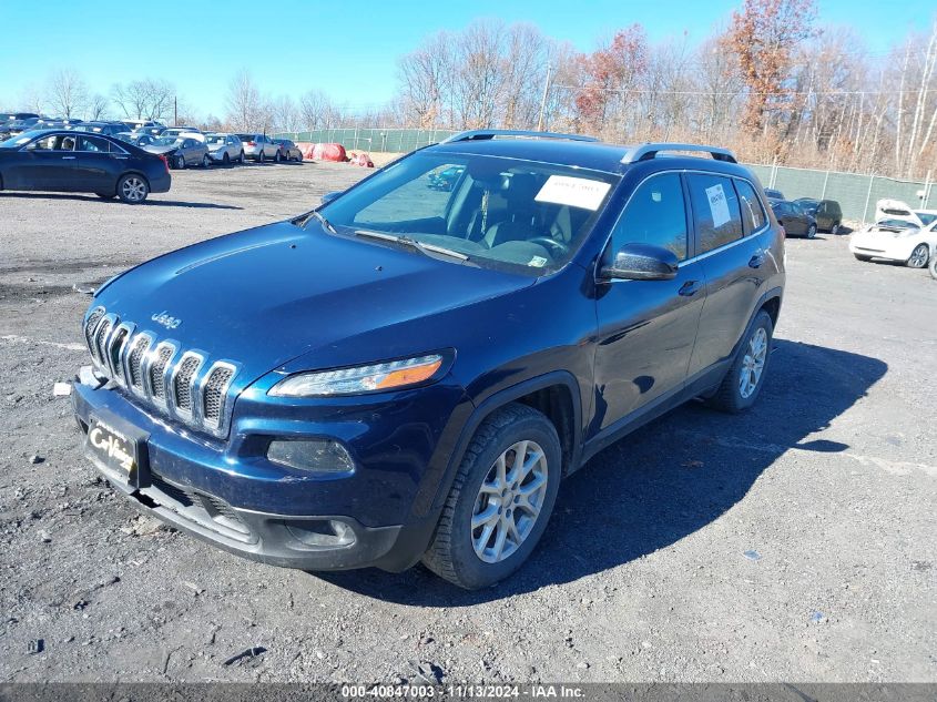 2018 Jeep Cherokee Latitude Plus 4X4 VIN: 1C4PJMLB5JD522553 Lot: 40847003