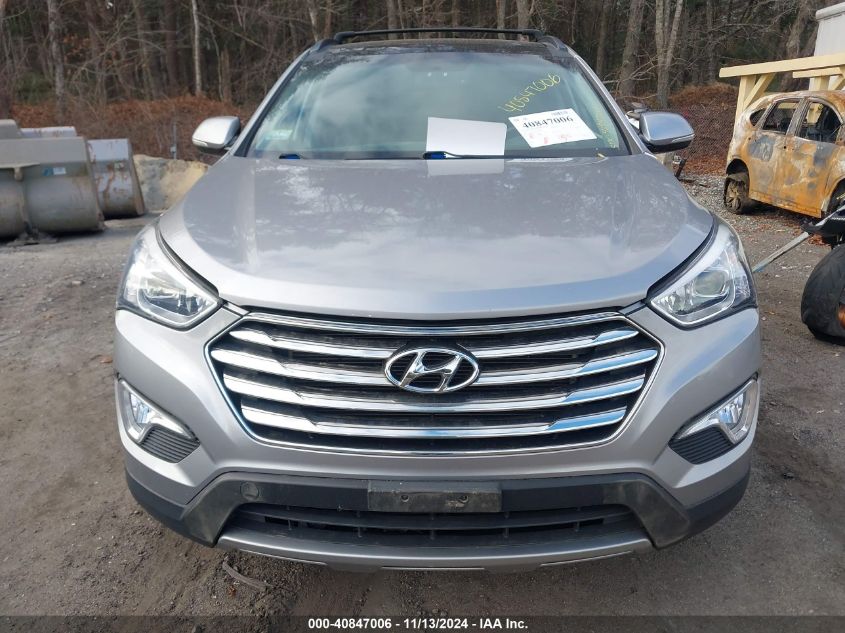 2015 Hyundai Santa Fe Limited VIN: KM8SRDHF1FU097186 Lot: 40847006