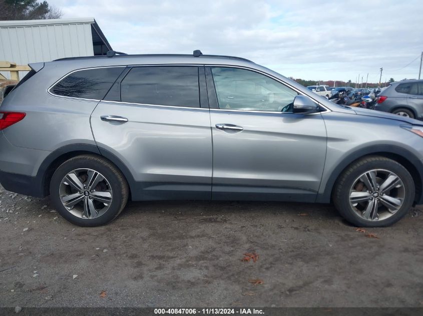 2015 Hyundai Santa Fe Limited VIN: KM8SRDHF1FU097186 Lot: 40847006