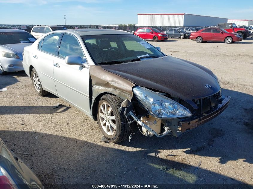 2004 Lexus Es 330 Base (A5) VIN: JTHBA30G745037722 Lot: 40847015