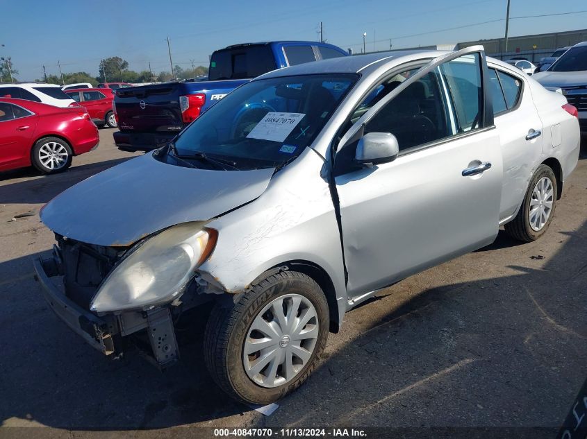 VIN 3N1CN7AP6DL874142 2013 Nissan Versa, 1.6 SV no.2