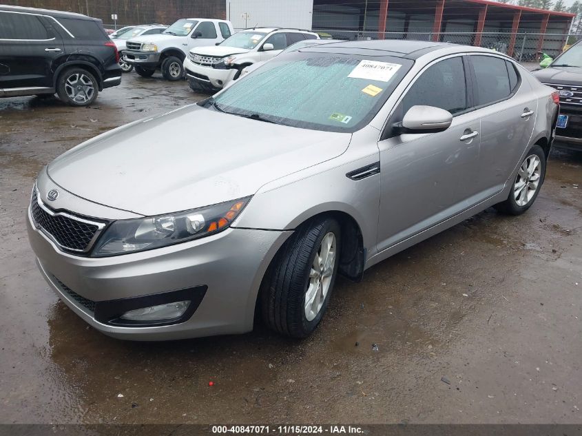 2011 Kia Optima Ex Turbo VIN: KNAGN4A68B5185783 Lot: 40847071