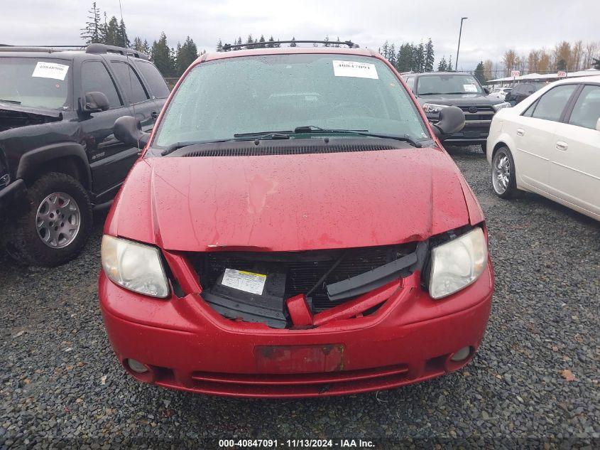 2005 Dodge Grand Caravan Sxt VIN: 2D4GP44L15R210080 Lot: 40847091