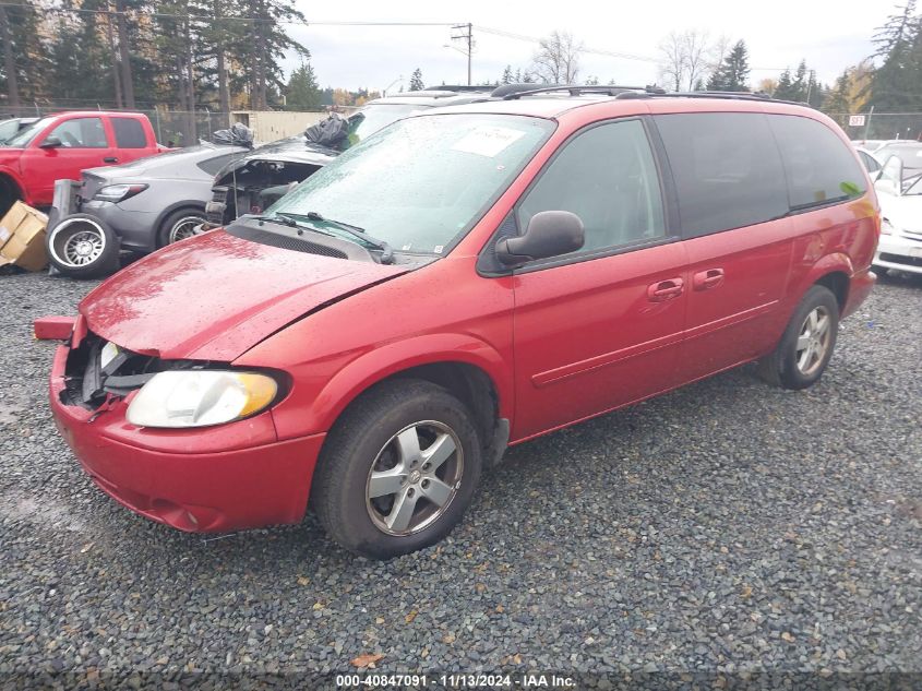 2005 Dodge Grand Caravan Sxt VIN: 2D4GP44L15R210080 Lot: 40847091