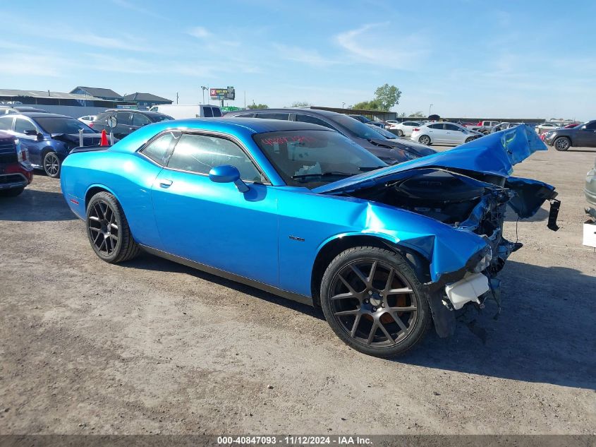 2016 Dodge Challenger R/T Plus Shaker VIN: 2C3CDZBT7GH209890 Lot: 40847093