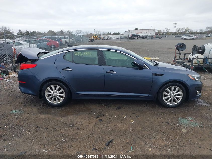 2015 Kia Optima Ex VIN: 5XXGN4A74FG486225 Lot: 40847095