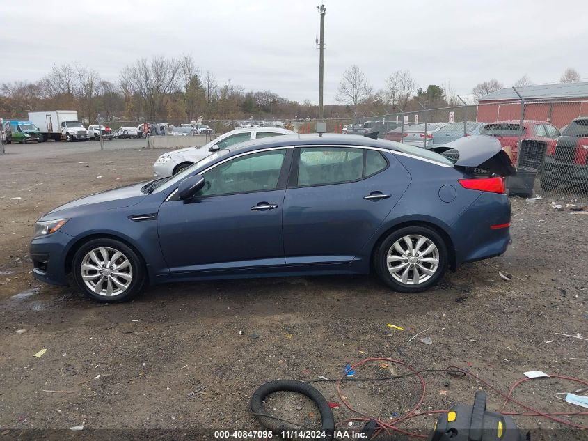 2015 Kia Optima Ex VIN: 5XXGN4A74FG486225 Lot: 40847095