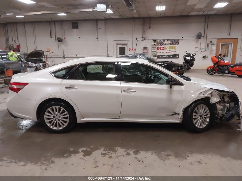 2013 Toyota Avalon Hybrid Xle Premium VIN: 4T1BD1EB1DU011547 Lot: 40847129