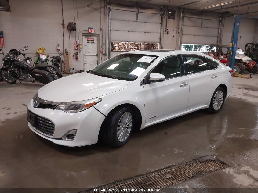 2013 Toyota Avalon Hybrid Xle Premium VIN: 4T1BD1EB1DU011547 Lot: 40847129