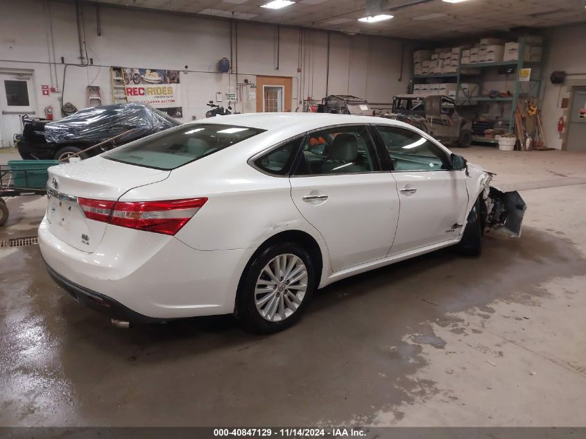 2013 Toyota Avalon Hybrid Xle Premium VIN: 4T1BD1EB1DU011547 Lot: 40847129