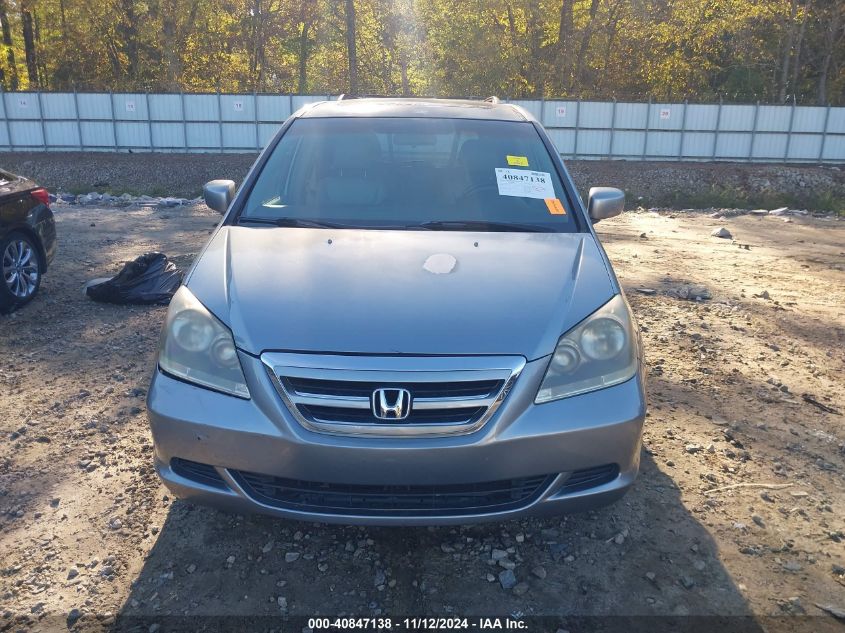 2006 Honda Odyssey Ex-L VIN: 5FNRL38626B090335 Lot: 40847138