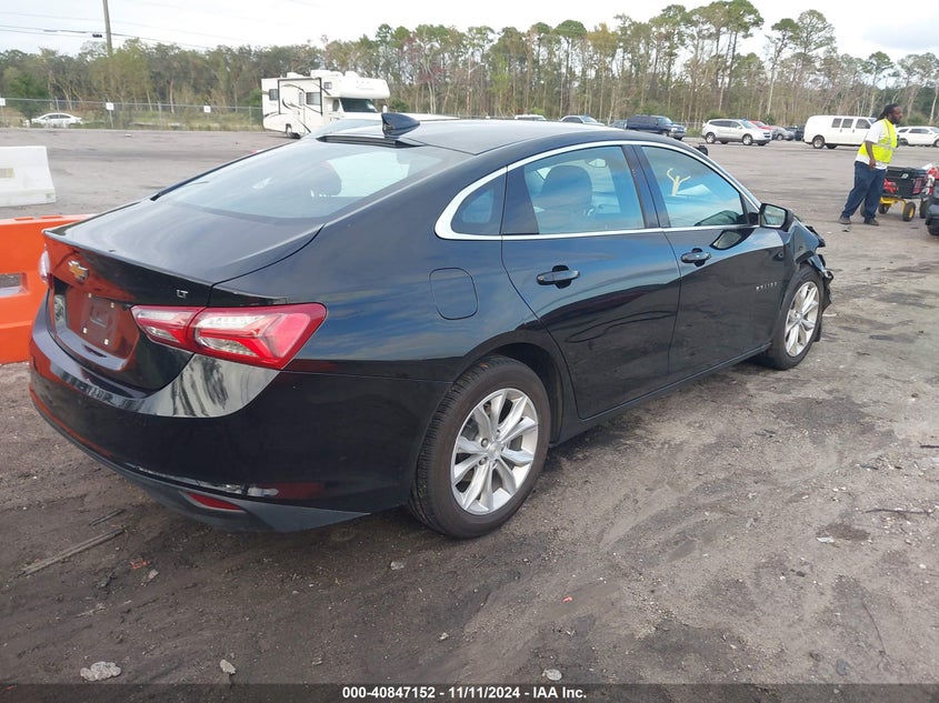 VIN 1G1ZD5ST7NF160583 2022 CHEVROLET MALIBU FWD LT