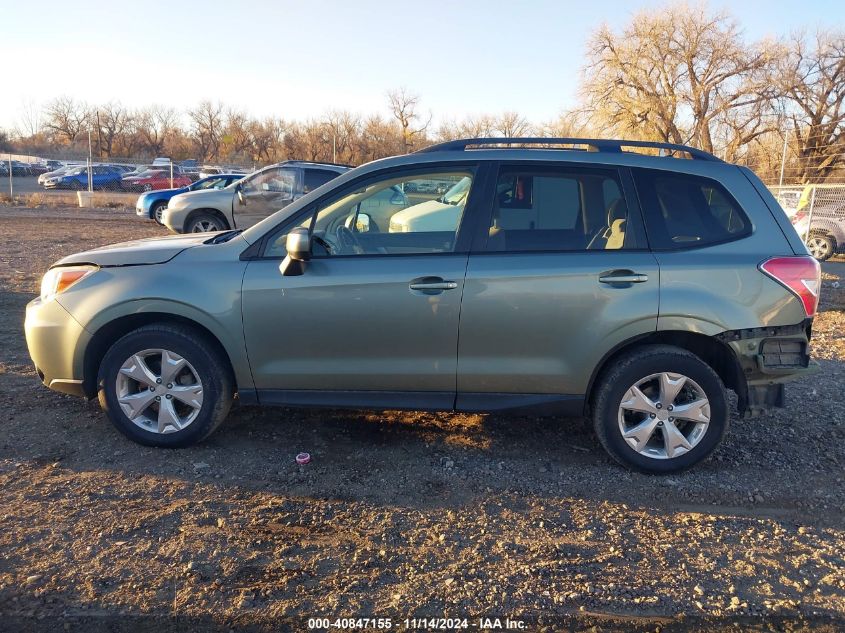 2015 Subaru Forester 2.5I Premium VIN: JF2SJADC8FH408421 Lot: 40847155