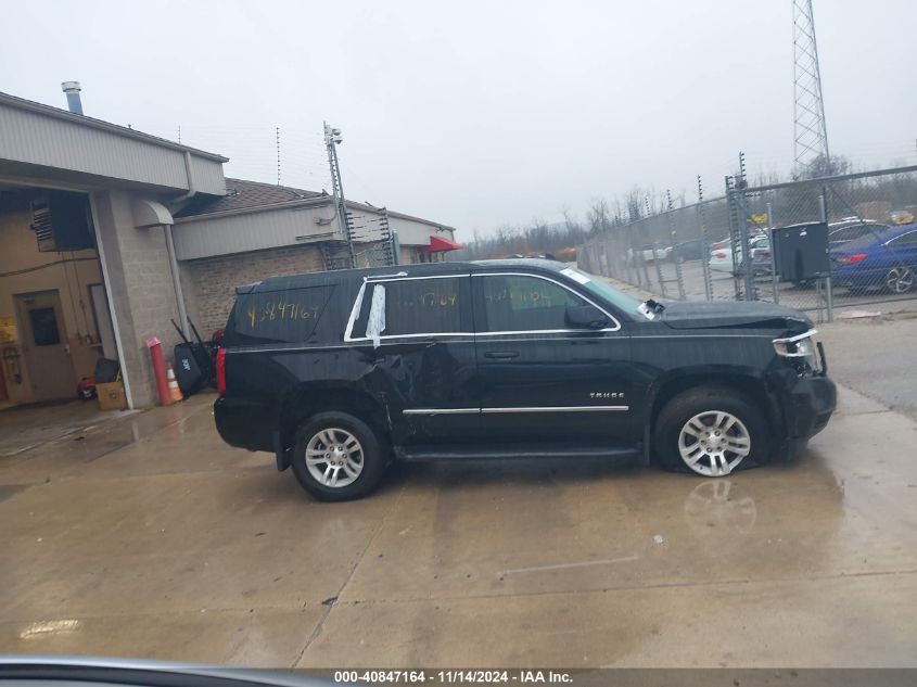 2017 Chevrolet Tahoe Ls VIN: 1GNSKAEC2HR125091 Lot: 40847164