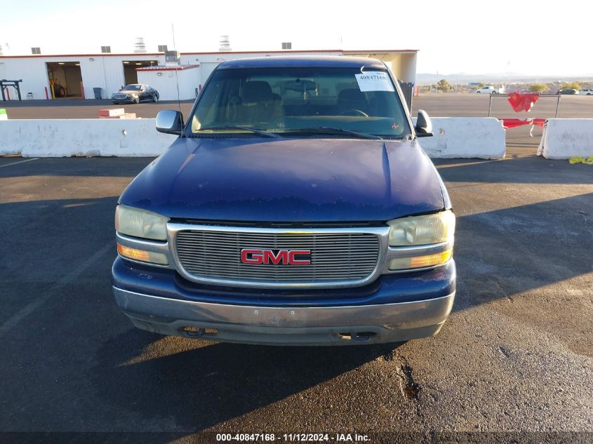 2002 GMC Sierra 1500 Sle VIN: 2GTEC19T821366795 Lot: 40847168