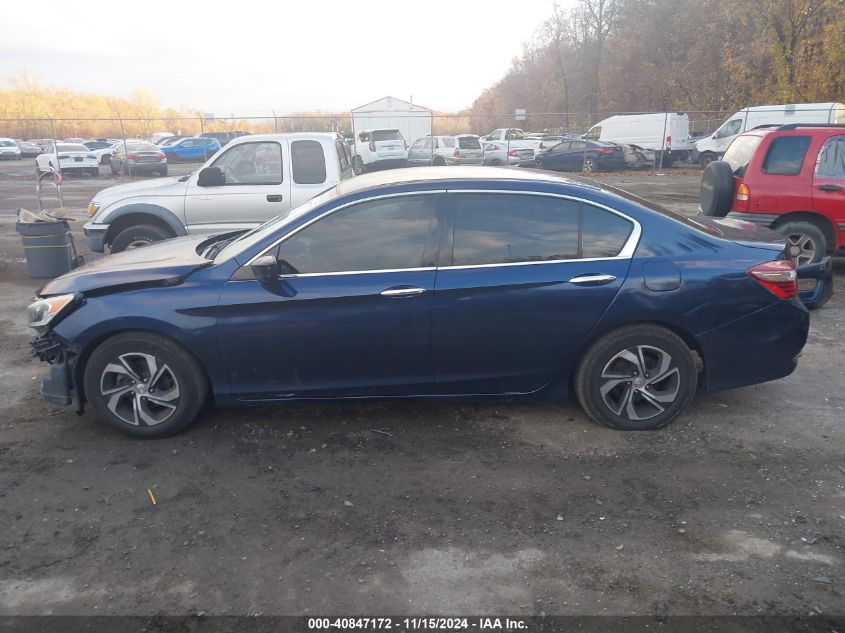 2016 Honda Accord Lx VIN: 1HGCR2F31GA118502 Lot: 40847172