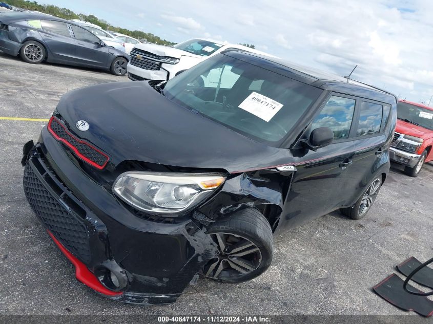 2015 Kia Soul + VIN: KNDJP3A57F7161912 Lot: 40847174