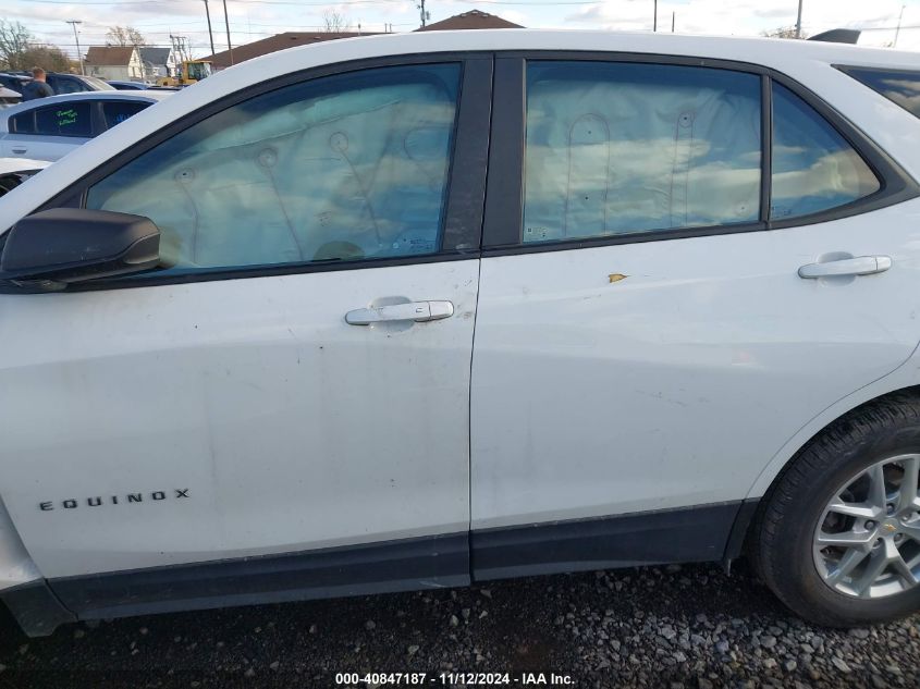 2022 Chevrolet Equinox Awd Ls VIN: 2GNAXSEV4N6128473 Lot: 40847187