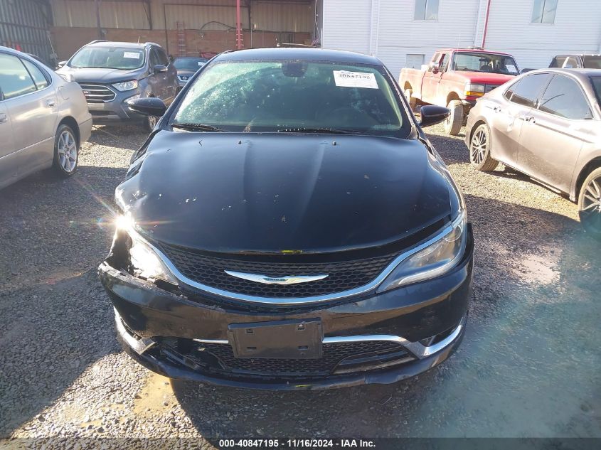 2015 Chrysler 200 C VIN: 1C3CCCCB6FN629149 Lot: 40847195