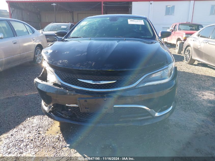 2015 Chrysler 200 C VIN: 1C3CCCCB6FN629149 Lot: 40847195