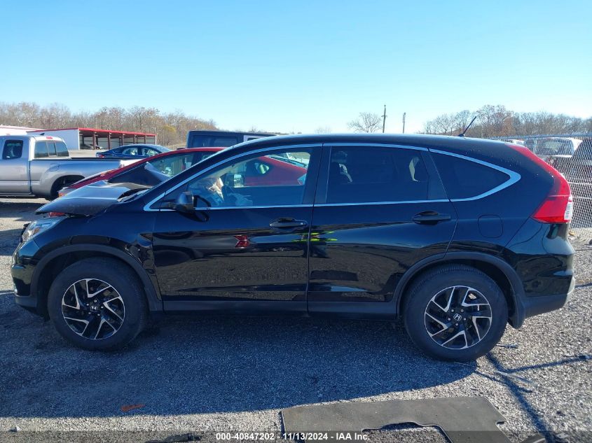 2016 Honda Cr-V Se VIN: 2HKRM3H43GH553727 Lot: 40847202