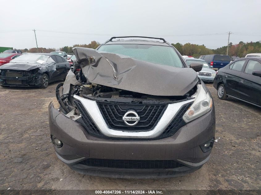 2016 Nissan Murano Sv VIN: 5N1AZ2MG1GN119407 Lot: 40847206