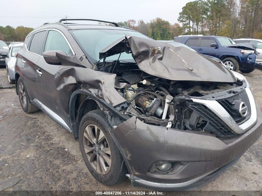 2016 Nissan Murano Sv VIN: 5N1AZ2MG1GN119407 Lot: 40847206