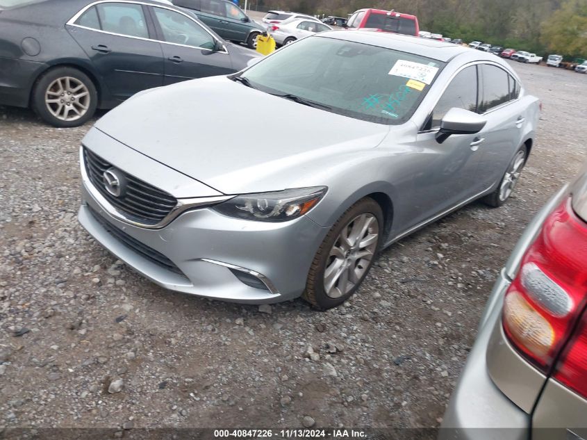 2016 Mazda Mazda6 I Touring VIN: JM1GJ1T50G1450213 Lot: 40847226