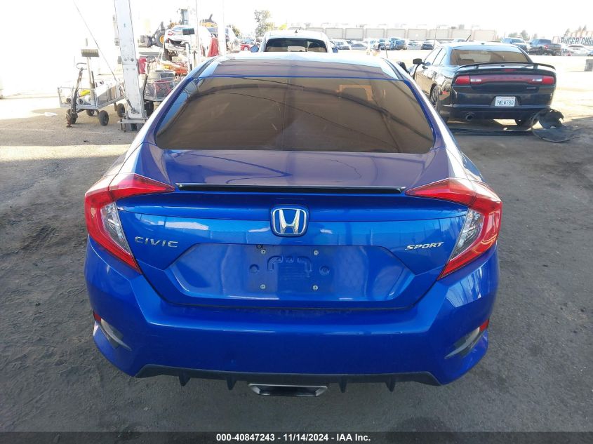 2019 Honda Civic Sport VIN: 2HGFC2F83KH516931 Lot: 40847243