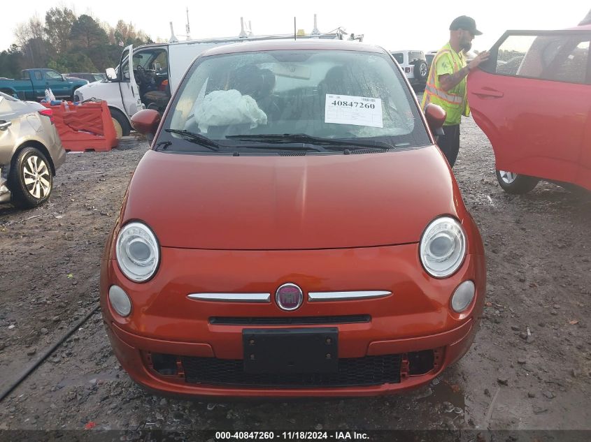 2012 Fiat 500 Pop VIN: 3C3CFFAR3CT343571 Lot: 40847260