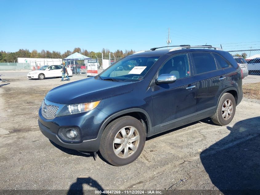 2013 Kia Sorento Lx VIN: 5XYKT3A66DG322971 Lot: 40847269