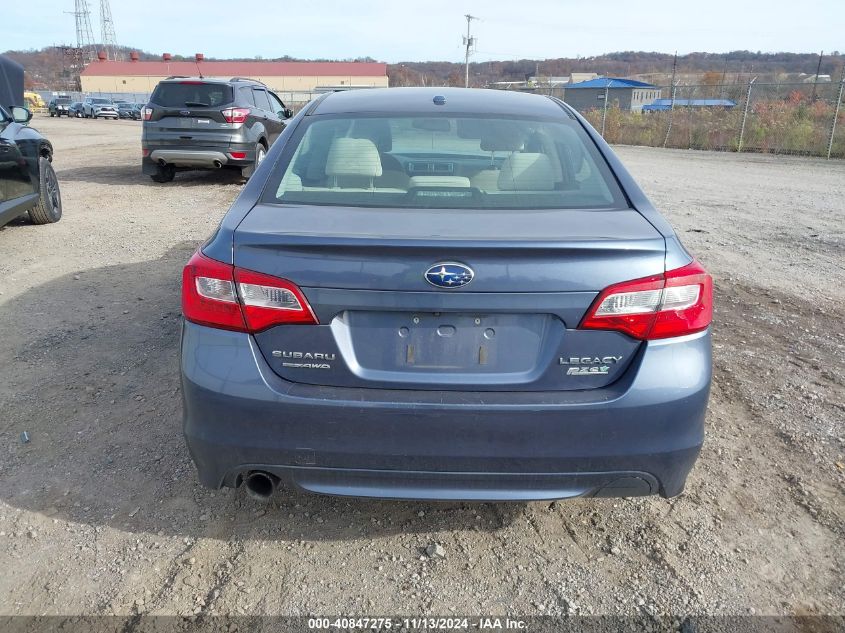 2015 Subaru Legacy 2.5I Premium VIN: 4S3BNAC68F3032704 Lot: 40847275