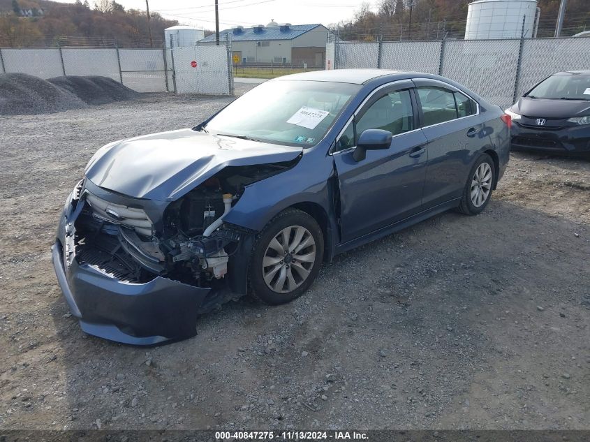 2015 Subaru Legacy 2.5I Premium VIN: 4S3BNAC68F3032704 Lot: 40847275