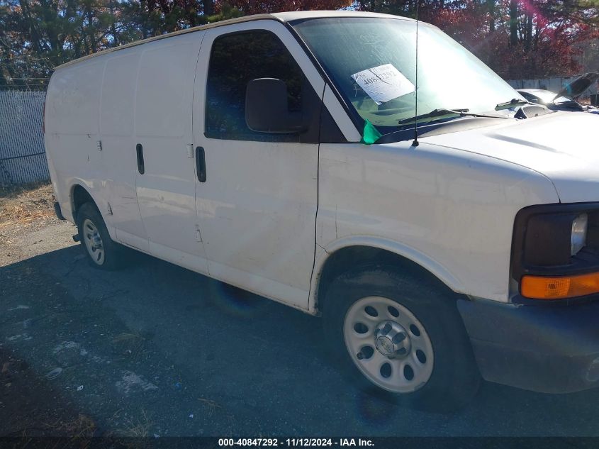 2013 Chevrolet Express 1500 Work Van VIN: 1GCSGAFX2D1124737 Lot: 40847292