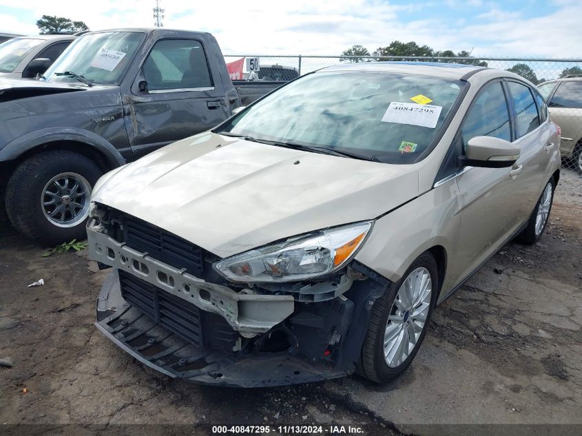 2017 Ford Focus Titanium VIN: 1FADP3N22HL268072 Lot: 40847295